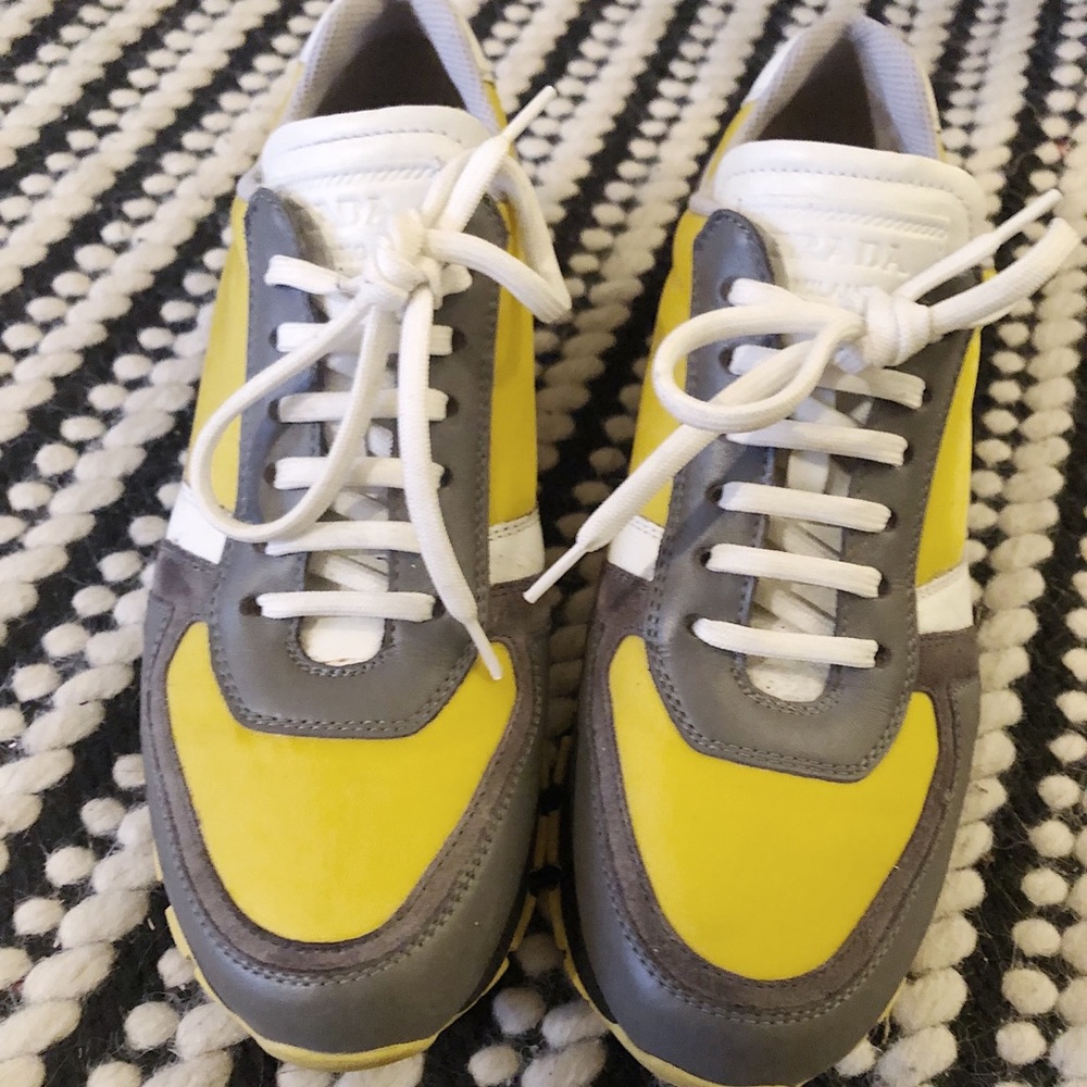 PRADA Lace Up Sneakers - Picture 2 of 4